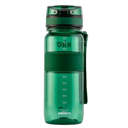 Butelka Kiro KI5029FG 750 ml Tritan z sitkiem ciemnozielona