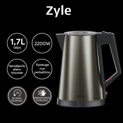Czajnik elektryczny Zyle ZY221BK 1,7 l 2200 W z utrzymywaniem temperatury