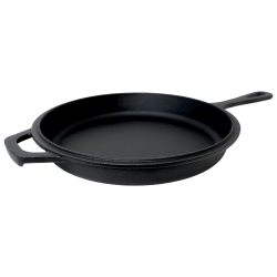Emaliowany żeliwny garnek do pieczenia Zyle, czarny, ZY226BKI, dwuczęściowy, Ø26 cm