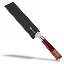 Etui na nóż KAMAZAKI KZI22SH – do 22 cm, ABS, welurowe wnętrze