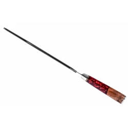 Etui na nóż KAMAZAKI KZI22SH – do 22 cm, ABS, welurowe wnętrze
