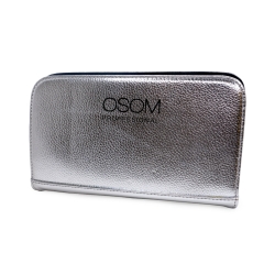 Etui na 4 nożyczki fryzjerskie OSOM Professional Silver Scissor Case OSOMCASESILV – srebrne