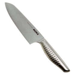 Nóż Santoku Suncraft SN59101, ostrze 18 cm – stal damasceńska VG-10