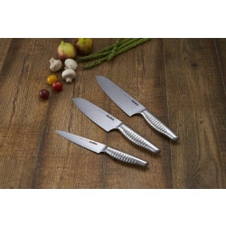 Nóż Santoku Suncraft SN59101, ostrze 18 cm – stal damasceńska VG-10