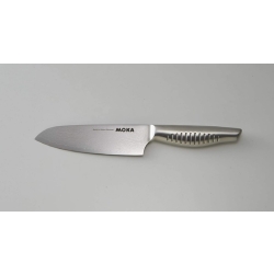 Nóż Santoku Suncraft SN59201 – długość całkowita 28 cm, stal damasceńska z rdzeniem VG-10