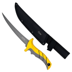 Nóż do filetowania ryb Zyle ZY112K, ostrze 23 cm – z etui