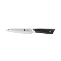 Nóż uniwersalny Kamazaki KZI007KN, ostrze 13 cm – stal damasceńska, rdzeń VG-10