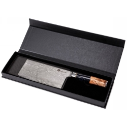 Nóż szefa kuchni Kamazaki KZI112KN z 67-warstwowej stali damasceńskiej, ostrze 17,5 cm