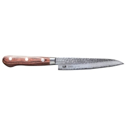 Nóż do siekania Suncraft FT-04 Petty, ostrze 13,5 cm – stal damasceńska