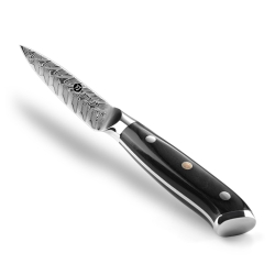 Nóż do obierania Kamazaki KZI403BL, ostrze 9 cm – stal damasceńska