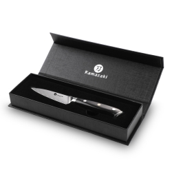 Nóż do obierania Kamazaki KZI403BL, ostrze 9 cm – stal damasceńska
