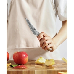 Nóż do obierania Kamazaki Paring Knife KZ40KN, 9 cm – stal damasceńska