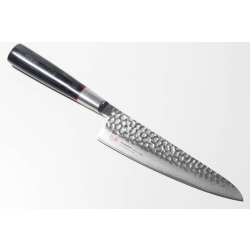 Nóż uniwersalny Suncraft Senzo SZ-02, ostrze 12 cm – stal damasceńska z rdzeniem VG-10