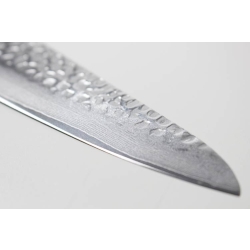 Nóż uniwersalny Suncraft Senzo SZ-02, ostrze 12 cm – stal damasceńska z rdzeniem VG-10