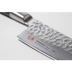 Nóż uniwersalny Suncraft Senzo SZ-02, ostrze 12 cm – stal damasceńska z rdzeniem VG-10