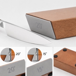 Ostrzałka rolkowa do noży Kamazaki KZ984SH – kąty 15° i 20°, tarcze diamentowe