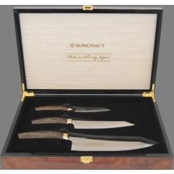 Zestaw japońskich noży Suncraft ELEGANCIA KSK SET3