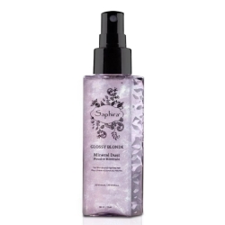 Spray nabłyszczający Saphira Glossy Blonde Mineral Dust SAFGBMD2 90 ml