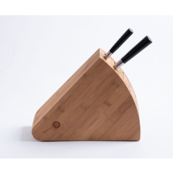 Stojak na noże Suncraft Bamboo MU-201 – bambusowy, na 7 noży