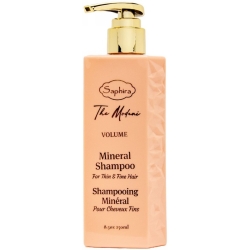 Szampon do włosów Saphira The Modani Volume Mineral Shampoo SAFVMS4, z minerałami z Morza Martwego, 1000 ml