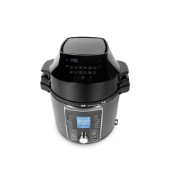 Multicooker Zyle ZY006MC 2w1 – Szybkowar Elektryczny z Frytkownicą Beztłuszczową Air Fryer, Garnek ze Stali Nierdzewnej SUS304, 6 L