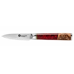 Zestaw 8 noży kuchennych Kamazaki KZI200SET – stal damasceńska, rdzeń VG10