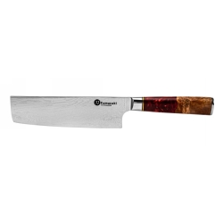 Zestaw 8 noży kuchennych Kamazaki KZI200SET – stal damasceńska, rdzeń VG10
