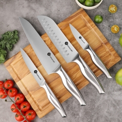 Zestaw 4 noży kuchennych KAMAZAKI KZI600SET – stal nierdzewna 5Cr15MoV