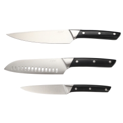 Zestaw 3 noży kuchennych Zyle ZY3576SET – stal nierdzewna 3CR13