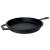 Emaliowany żeliwny garnek do pieczenia Zyle, czarny, ZY226BKI, dwuczęściowy, Ø26 cm