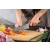 Nóż Nakiri Kamazaki KZI206KN, ostrze 18 cm – stal damasceńska z rdzeniem VG-10