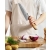 Nóż Santoku KAMAZAKI KZ38KN ze stali damasceńskiej, 18 cm