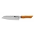 Nóż Santoku Kamazaki KZI304KN, ostrze 18 cm – stal damasceńska z rdzeniem AUS10