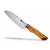 Nóż Santoku Kamazaki KZI304KN, ostrze 18 cm – stal damasceńska z rdzeniem AUS10