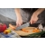 Nóż Santoku Kamazaki KZI304KN, ostrze 18 cm – stal damasceńska z rdzeniem AUS10