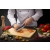 Nóż Santoku KAMAZAKI KZI219KN, ostrze 18 cm – stal damasceńska z rdzeniem VG-10