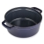 Okrągły emaliowany garnek żeliwny Zyle ZY01BLKI Ø27 cm, 5 l, niebieski