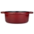 Okrągły emaliowany garnek żeliwny Zyle ZY01RKI Ø27 cm, 5 l, czerwony