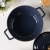 Okrągły emaliowany garnek żeliwny Zyle ZY020DGKI, szary, Ø 27 cm, 6 l