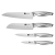 Zestaw 4 noży kuchennych KAMAZAKI KZI600SET – stal nierdzewna 5Cr15MoV